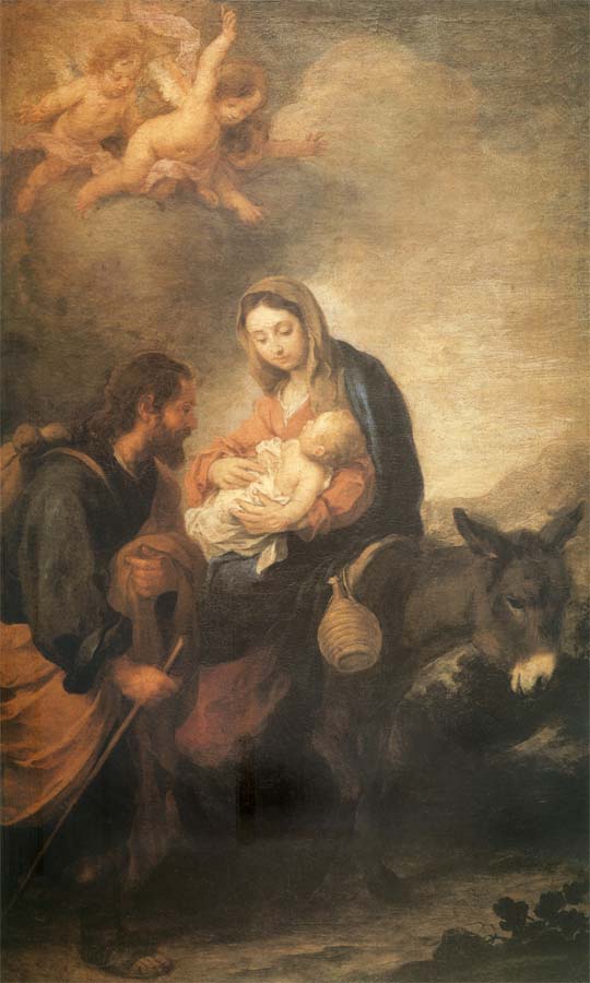 The flight to Egypt